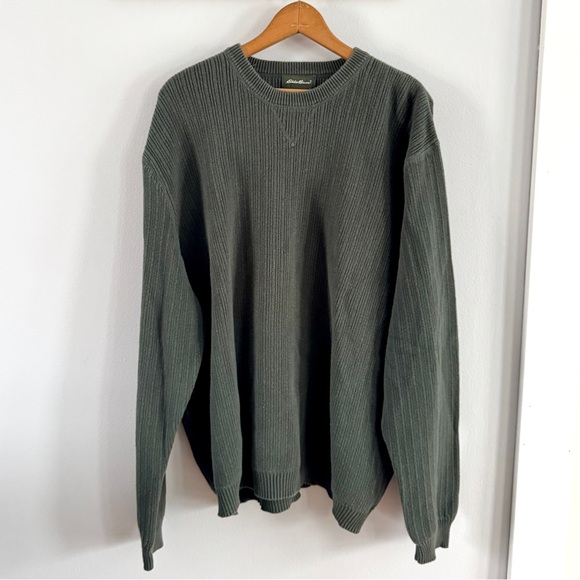 Eddie Bauer Other - Eddie Bauer Green Men’s Knit Pullover Sweater